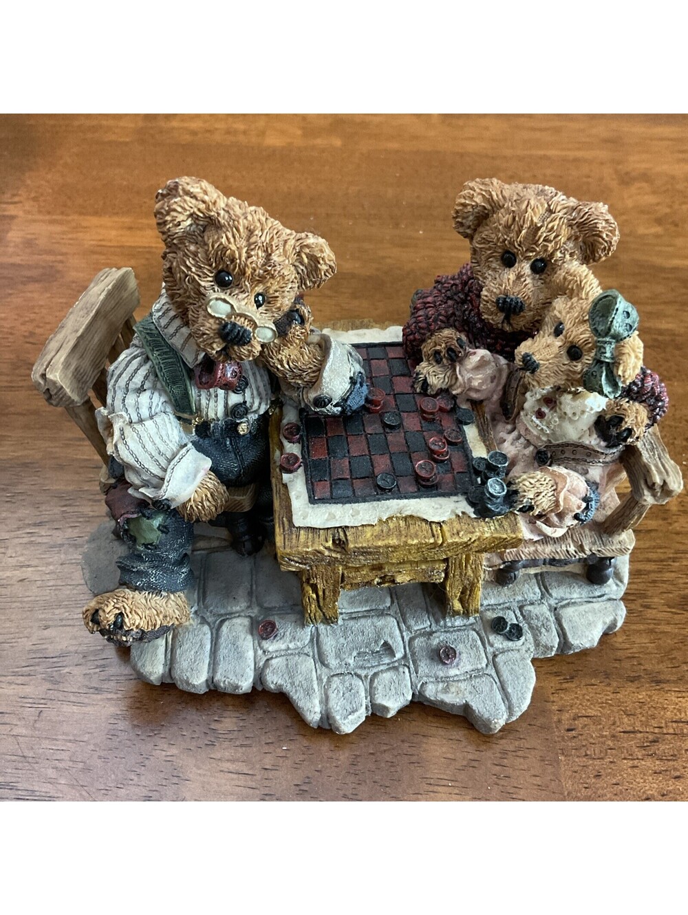 Vintage 1996 Boyds Bears& Friends figurines “Growing Old Is Not For Sissies “